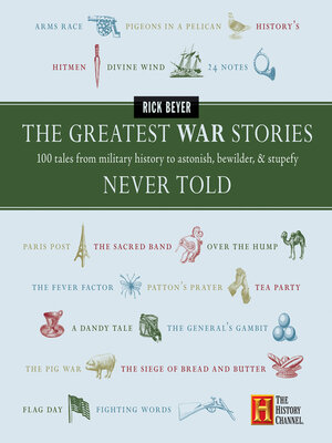 cover image of The Greatest War Stories Never Told